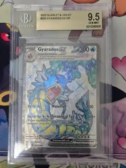 Pokemon TCG: Gyarados ex (Full Art) - 225/198 - Scarlet Violet Base - BGS 9.5 - Image 3
