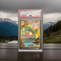 Pokemon Iono's Bellibolt ex Hyper Rare Holo 188/159 Sv09 Journey Together PSA 9 - Image 1