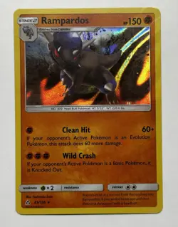 Rampardos 65/156 Sm-Ultra Prism Holo | Near Mint | NM | Pokemon - Image 1