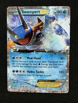 Pokemon TCG Swampert EX XY55 Black Star Promo Holo - Image 1