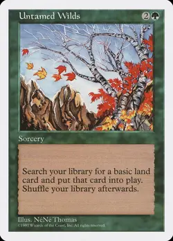 Untamed Wilds MTG Core Set 5th Edition (5ED) NEAR MINT Regular - Image 1