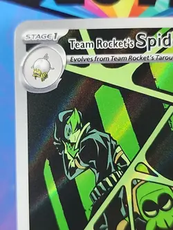 🕷🚀 Team Rocket’s Spidops #187/182 – Destined Rivals Pokemon TCG 🚀🕷 - Image 2