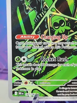 🕷🚀 Team Rocket’s Spidops #187/182 – Destined Rivals Pokemon TCG 🚀🕷 - Image 5