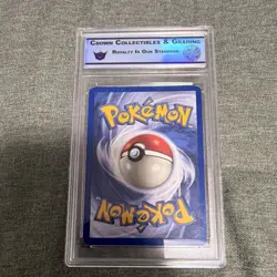 Pokemon TCG Mewtwo Base Set 10/102 Holo Rare 1999 Crown Collectibles Graded - Image 3