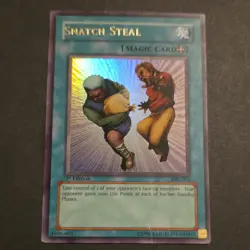 Konami Yu-Gi-Oh! Snatch Steal MRL-036 Magic Ruler Ultra Rare 1st Edition Holo - Image 1