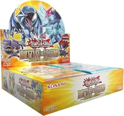Yugioh! Battles of Legend: Monster Mayhem Booster Box New *Factory Sealed* - Image 1