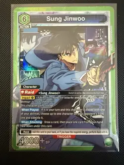 Sung Jinwoo SR Lot - Union Arena: Solo Leveling - English NM - Image 5