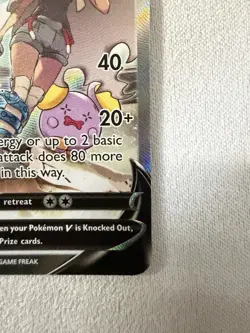 Pokemon TCG Evolving Skies Rayquaza v Full Art Ultra Rare Card 194/203 MP - Image 4