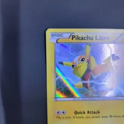 Pokemon TCG Pikachu Libre 30/30 Holo Card XY Trainer Kit - Image 4