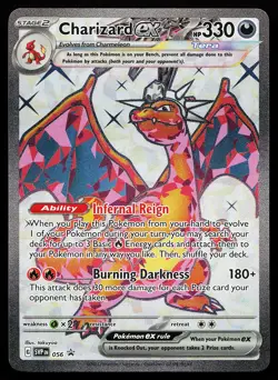 Charizard ex 056 Holo Scarlet & Violet Promo Pokemon Card - Image 1