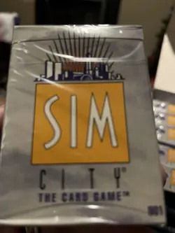 Sim City Card Game Sealed Starter Deck (60 cards/deck) - Image 1