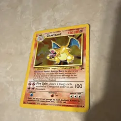 Pokemon Charizard Base Set 2 Holo Rare 4/130 Wizards of the Coast Card - Image 4