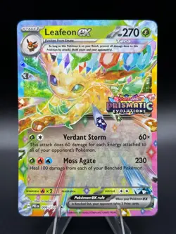 Prismatic Evolutions Eeveelutions Complete Set Stamped EX Promo Card Lot 9/9 - Image 2