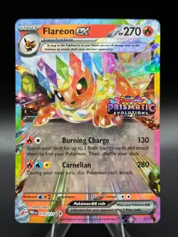 Prismatic Evolutions Eeveelutions Complete Set Stamped EX Promo Card Lot 9/9 - Image 4