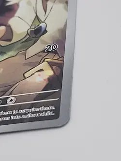 Pokemon N's Zorua 189 SVP Black Star Promo Full Art Holo Pokemon TCG Card Stock - Image 5