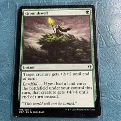 Groundswell Duel Decks: Zendikar vs. Eldrazi Regular Common 015 MP/LP MTG - Image 1