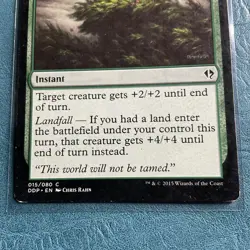 Groundswell Duel Decks: Zendikar vs. Eldrazi Regular Common 015 MP/LP MTG - Image 2