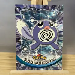 Pokemon Topps TV Animation Card #60,61,62 Poliwag,Poliwhirl,Poliwrath - Image 3