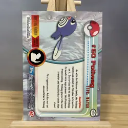 Pokemon Topps TV Animation Card #60,61,62 Poliwag,Poliwhirl,Poliwrath - Image 4