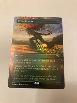 Crop Rotation - Borderless - MTG Double Masters - RareCo - Image 1