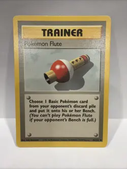 Pokemon Flute 086/102 Base Set Regular - Image 1