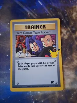 Here Comes Team Rocket! 15/82 Holo Celebrations: Classic Collection Pokemon - Image 1