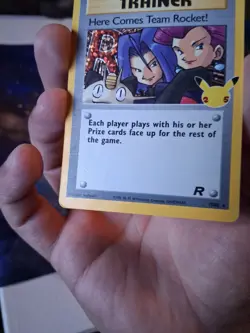 Here Comes Team Rocket! 15/82 Holo Celebrations: Classic Collection Pokemon - Image 3