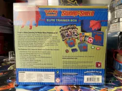 Sealed Sword And Shield Base Elite Trainer Box Zamazenta ETB - Image 3