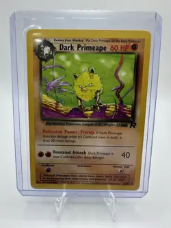 Dark Primeape 43/82 - Team Rocket Set - Vintage - Pokemon TCG - Image 3