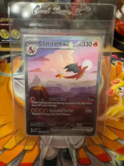 Pokemon TCG Charizard ex 199/165 Sv: Scarlet & Violet 151 Holo SIR - Image 1