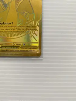 Pokemon Mega Charizard Y ex 294/217 Ascended Heroes Mega Hyper Rare Gold MINT - Image 4