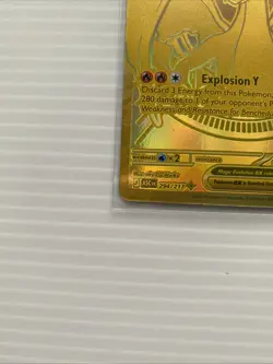 Pokemon Mega Charizard Y ex 294/217 Ascended Heroes Mega Hyper Rare Gold MINT - Image 5