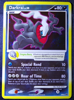 Pokemon Darkrai DP24 Holo Diamond and Pearl Black Star Promo - Image 1