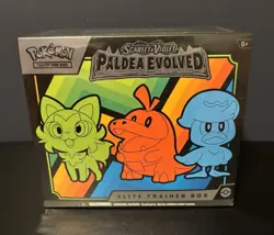 Pokemon TCG Scarlet & Violet Paldea Evolved Elite Trainer Box ETB Sealed - Image 1