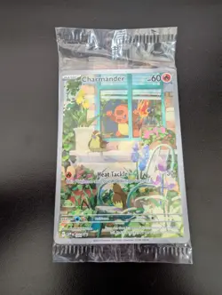 Pokemon TCG Charmander 044 Holo Black Star Promo (SEALED) - Image 1