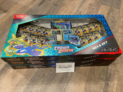 3x Pokemon Crown Zenith Sea and Sky Premium Collection Boxes 42 packs total! - Image 2