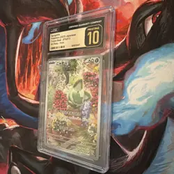 Pokemon TCG CGC Pristine 10 Sprigatito 075/073 Art Rare - Holo - Image 3