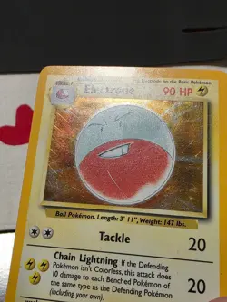 Pokemon TCG Electrode Jungle Holo No Symbol MP - Image 4
