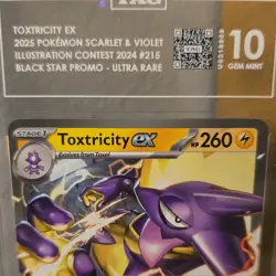 The Pokemon Company Toxtricity EX 215 Scarlet & Violet Promo Sv TAG - Image 3