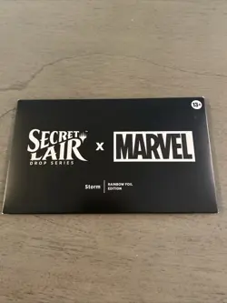 Secret Lair X Marvel Storm Rainbow Foil Edition SLD MTG Sealed New - Image 1