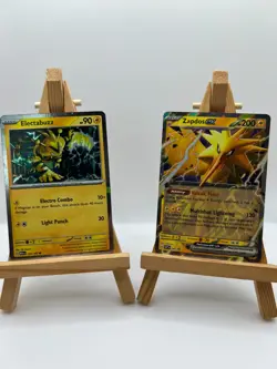 Zapdos EX SVP 049 Electabuzz 125/165 Pokemon Holo 151 S&V Black Star Promo Cosmo - Image 1