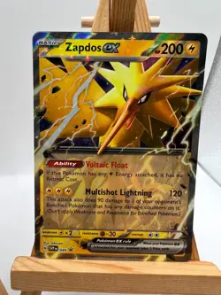 Zapdos EX SVP 049 Electabuzz 125/165 Pokemon Holo 151 S&V Black Star Promo Cosmo - Image 2