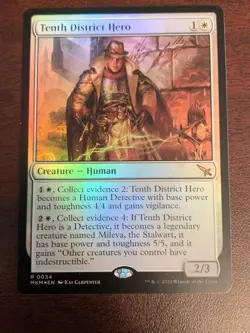 2x Tenth District Hero - Foil MKM NM MTG - Image 1