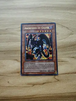 Yu-Gi-Oh! - Archfiend Of Gilfer - Ultra Rare / Holo - JMP-EN003 - Image 1