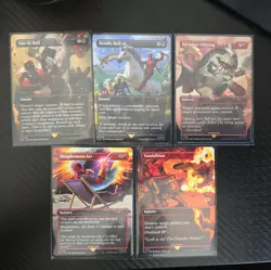 Magic The Gathering MTG Secret Lair x Marvel's Deadpool Non-Foil Edition - Image 1