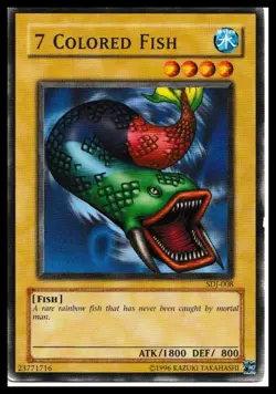 7 Colored Fish SDJ-008 YuGiOh Starter Deck: Joey - Image 1
