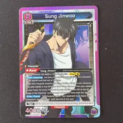 Sung Jinwoo SR UE17BT/SLG-1-021 - Union Arena: Solo Leveling - English NM - Image 1