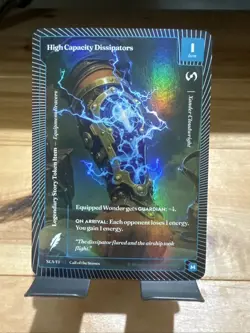 High Capacity Dissipators Classic Foil Mythic Wonders First Call Of The Stones - Image 3