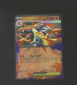 Mega Charizard Y Ex Black Star Promo 030 Phantasmal Flames Pokemon Card NM - Image 1