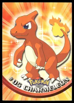 Pokemon Cards Charmeleon #5 Topps Trading Cards Series 1 LP *2 - Image 1